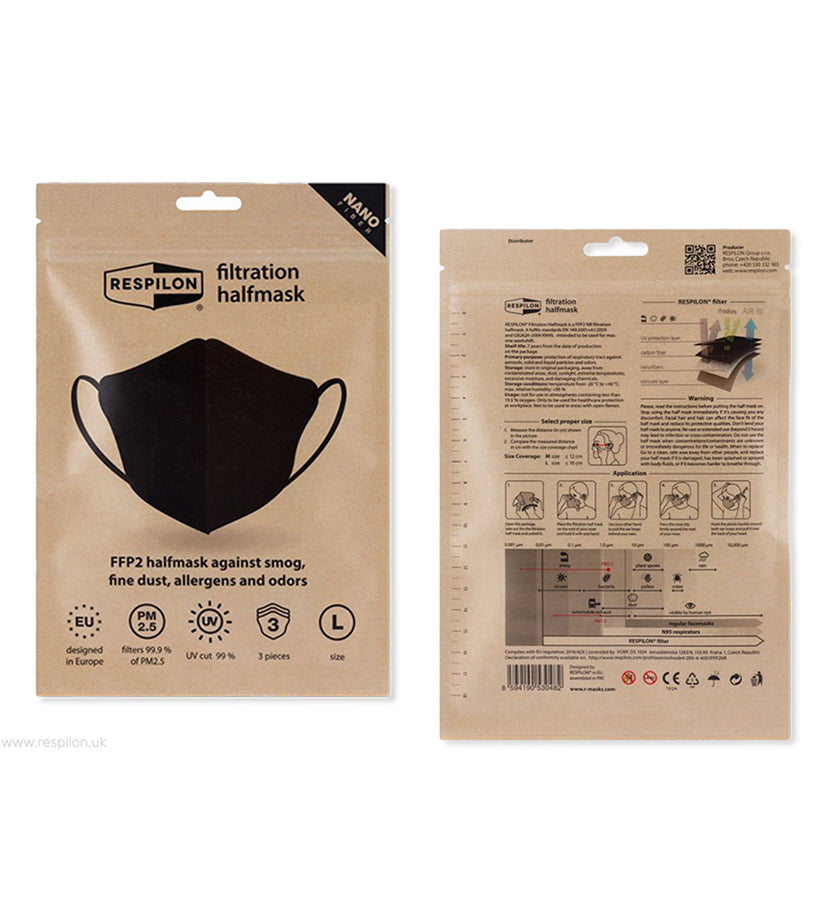 RespiPro® Carbon Respirator – Protection with Activated Carbon Filtration